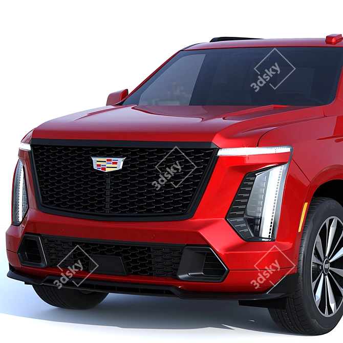 Cadillac Escalade 2025: Bold Luxury 3D model image 9