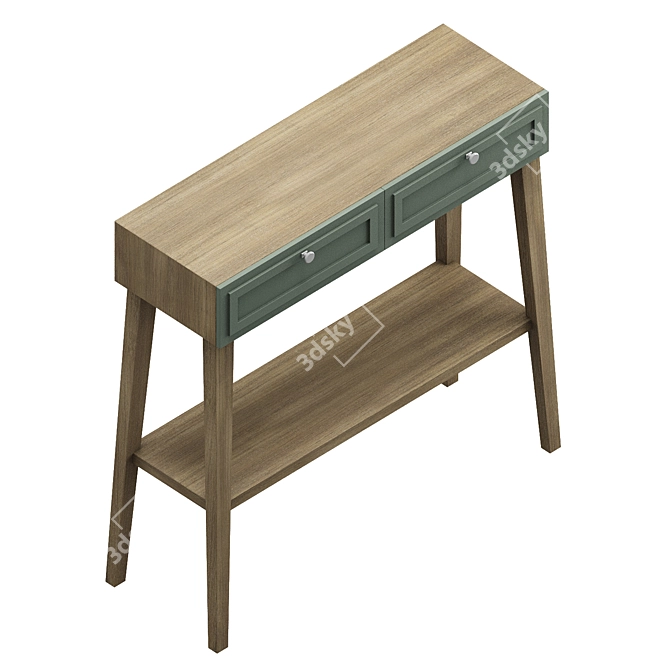 Slim Console Table "Andersen 3D model image 3