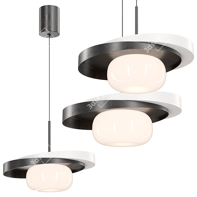 Stylish Lampatron VEMMA Pendant Light 3D model image 3