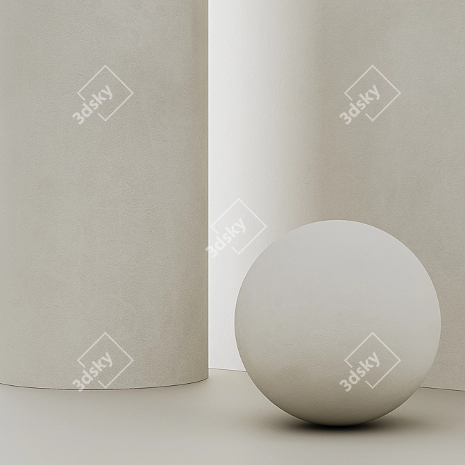 Decorative Plaster 16 3D model image 1