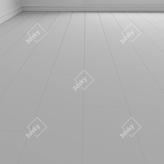 Modular Carpet Tile Floor Covering 3D model image 4