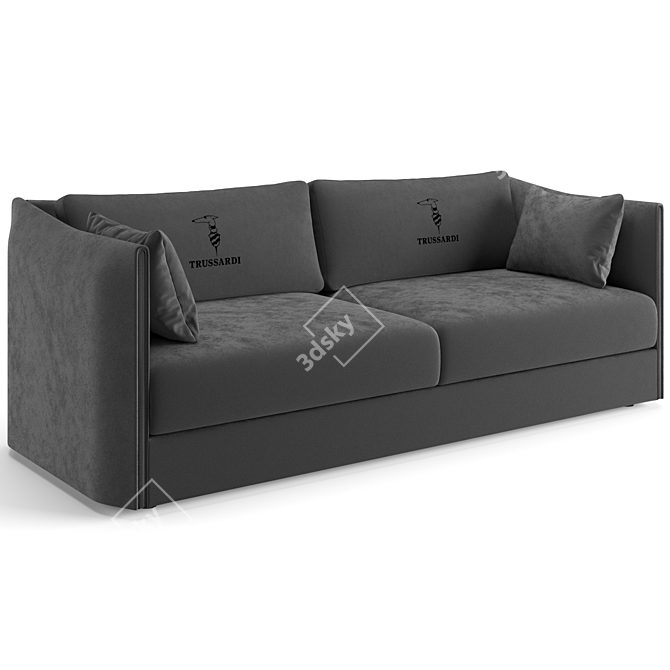 Trussardi Casa Maryl Sofa 224cm 3D model image 2