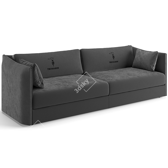 Trussardi Casa Maryl Sofa 224cm 3D model image 5