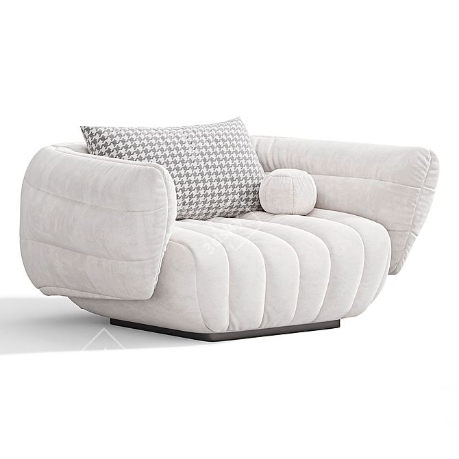  Tactile Armchair by Baxter (2015) 3D model image 2
