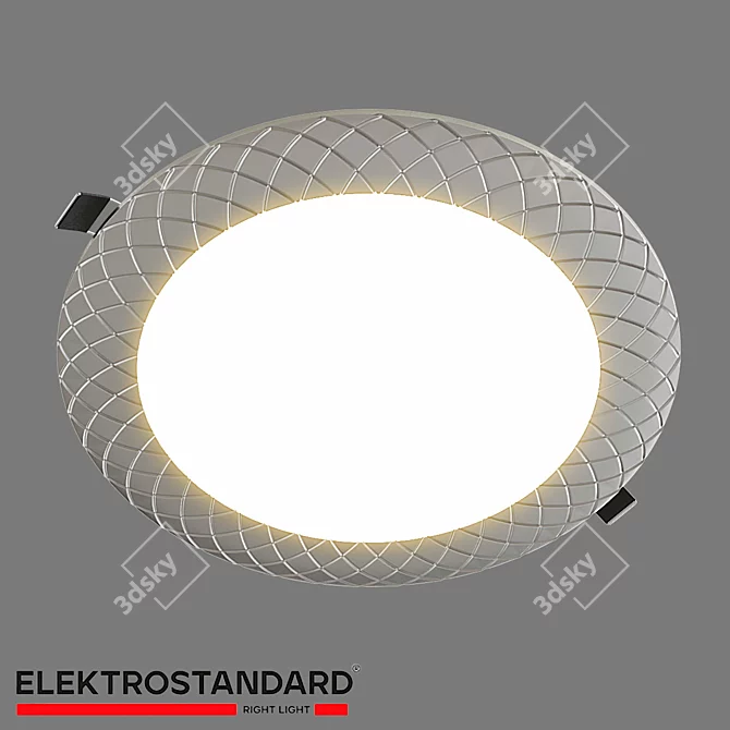 Elektrostandard LED Downlight DLR005 3D model image 1