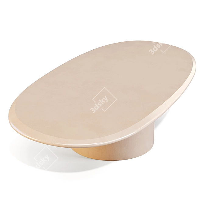 Carpanese Home Pebble Collection: Coffee/Side Tables 3D model image 2