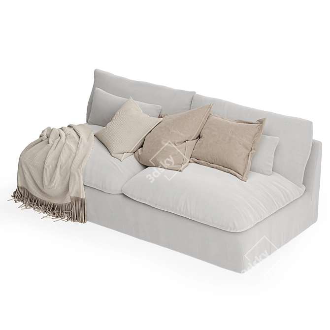 Elegant ARIA 2 Sofa in Corona 7, 176286 Poly Count 3D model image 2