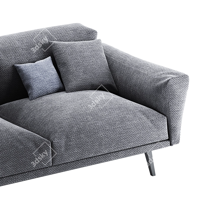 Noa Sofa 2 Seater, Modern Design 3D model image 3