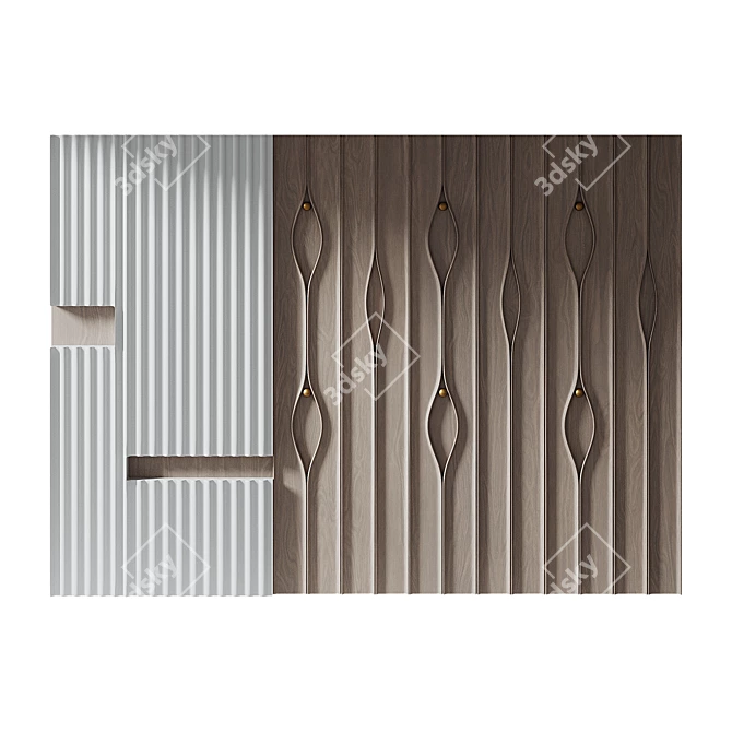 3D Wall Panel Design Solutions 3D model image 1