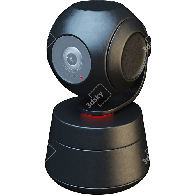 Advanced AI Pet Surveillance Camera 3D model image 1