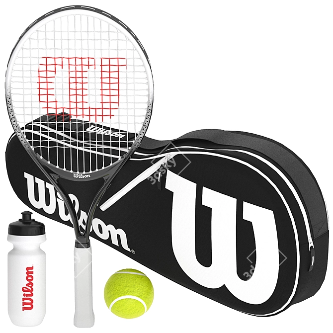 Wilson Burn Jr. Tennis Bundle 3D model image 1