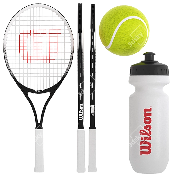 Wilson Burn Jr. Tennis Bundle 3D model image 2