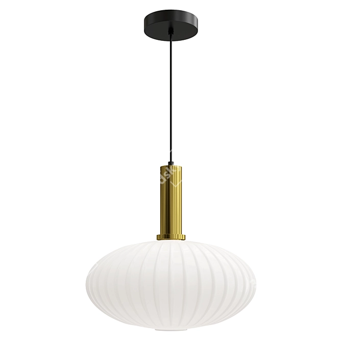 Modern Pendant Light Fixture 3D model image 2