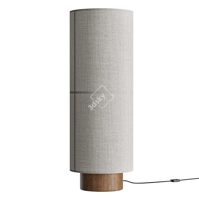 Minimalist Modern Floor Lamp 3D model image 4