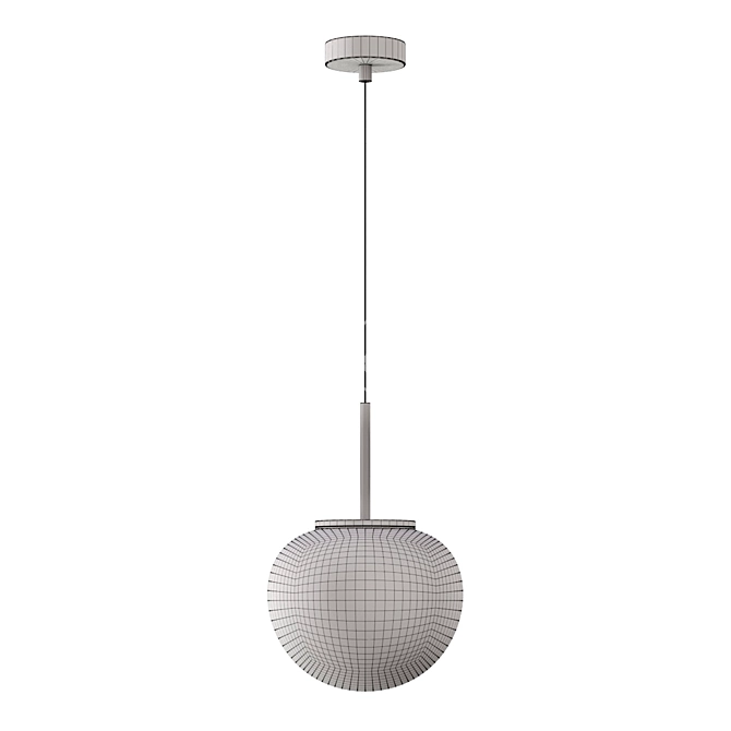 Minimalist Pendant Lighting Fixture 3D model image 4