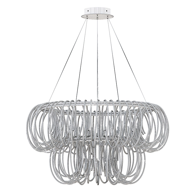 MERTEN Pendant Chandelier 3D Model 3D model image 8