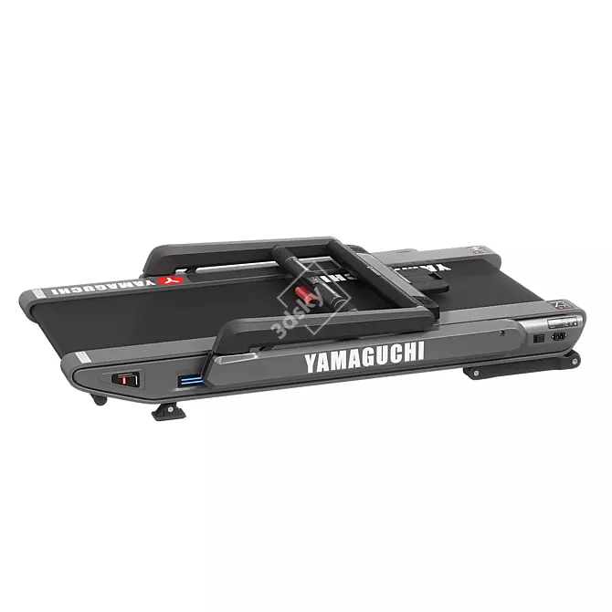 Yamaguchi MAX PRO-S Treadmill (Corona) 3D model image 4