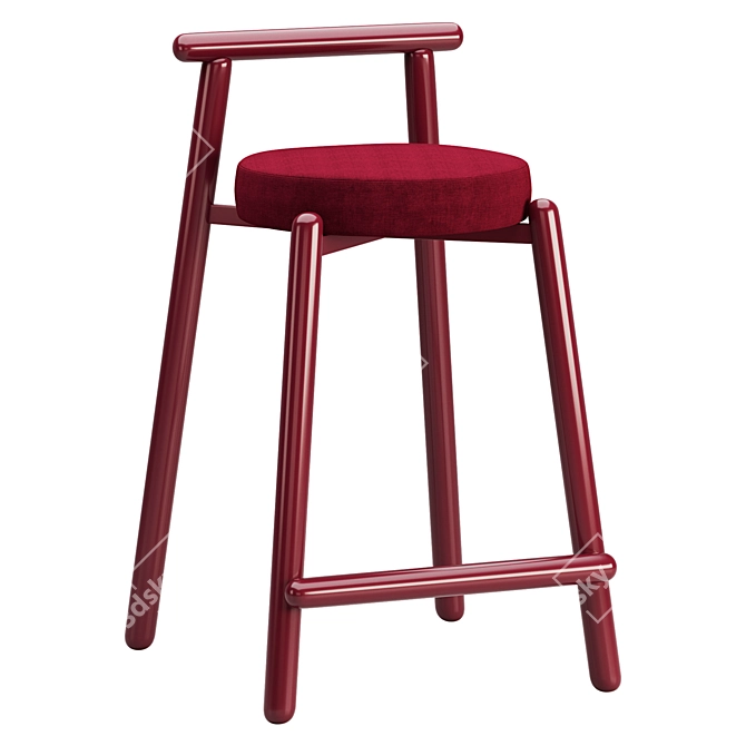 Modern Model Bar Stool Baranych 3D model image 4