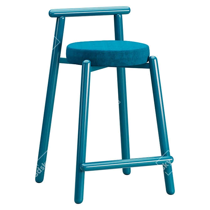 Modern Model Bar Stool Baranych 3D model image 5