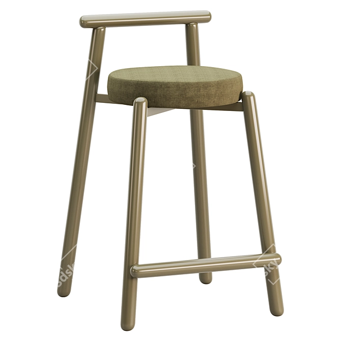 Modern Model Bar Stool Baranych 3D model image 6