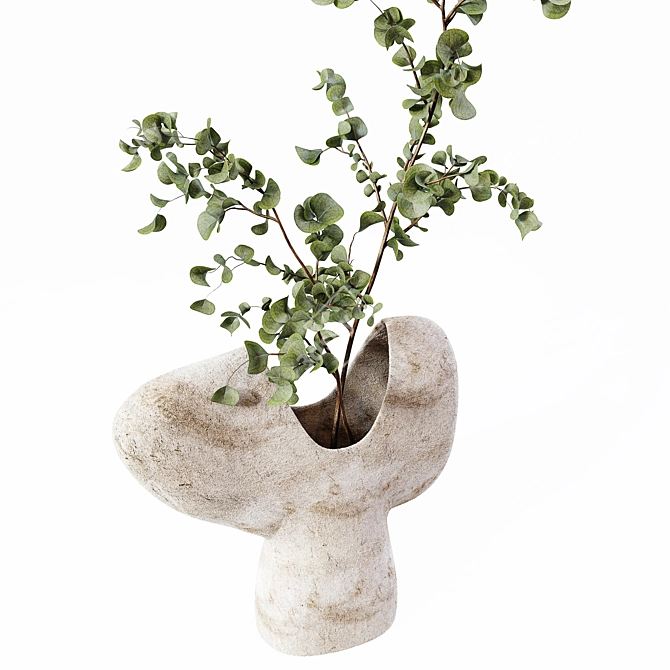 Blossom Indoor Plants Collection 3D model image 4