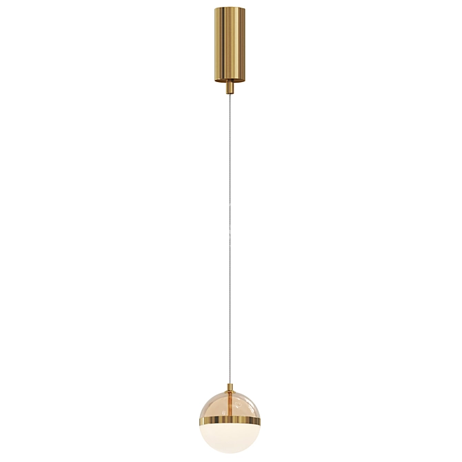 Adjustable Pendant Light - Modern Design 3D model image 1