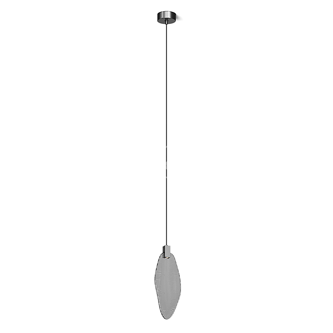 Modern Designer Harpe Pendant Lamp 3D model image 3