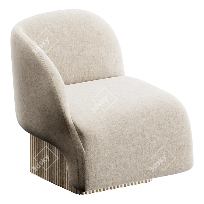 Modern Elegance in Comfort 3D model image 2