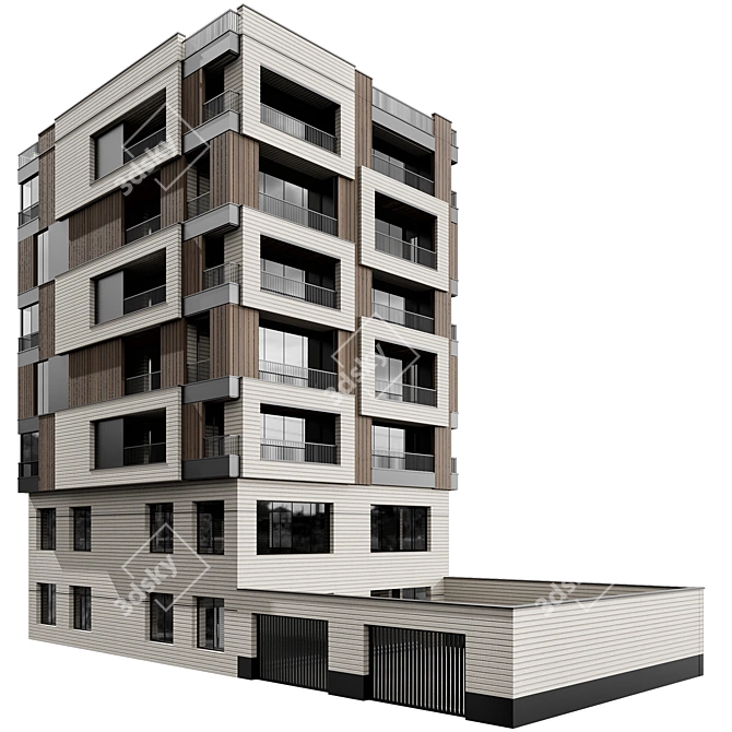 Multi-Functional Building Model Kit 3D model image 6