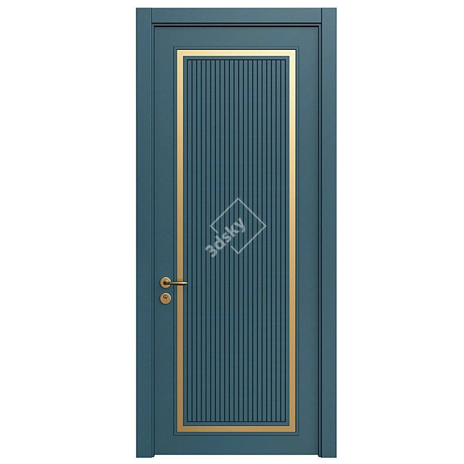 Interior Doors 3D Model #266 3D model image 4