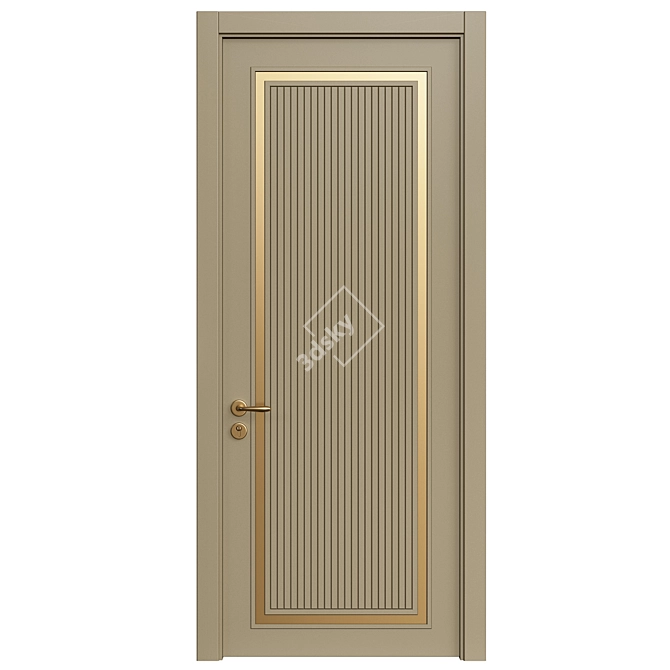 Interior Doors 3D Model #266 3D model image 6