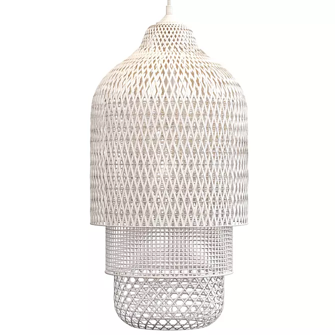 Modern Pendant Light Fixture Zenori 3D model image 5