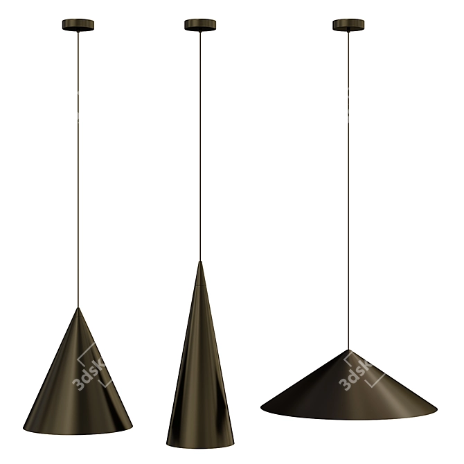 Modern Wästberg Pendant Lamp 3D model image 2