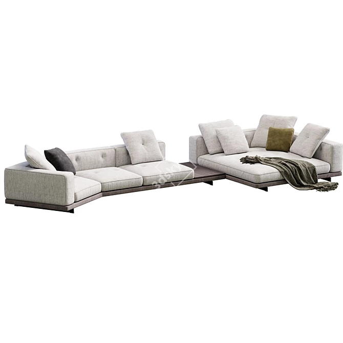 Modern Elegance: Dylan Sofa Design 3D model image 2