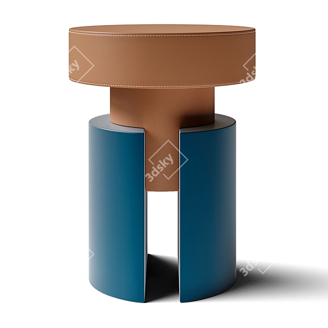 Modern Minimalist Tobias Table 3D model image 1