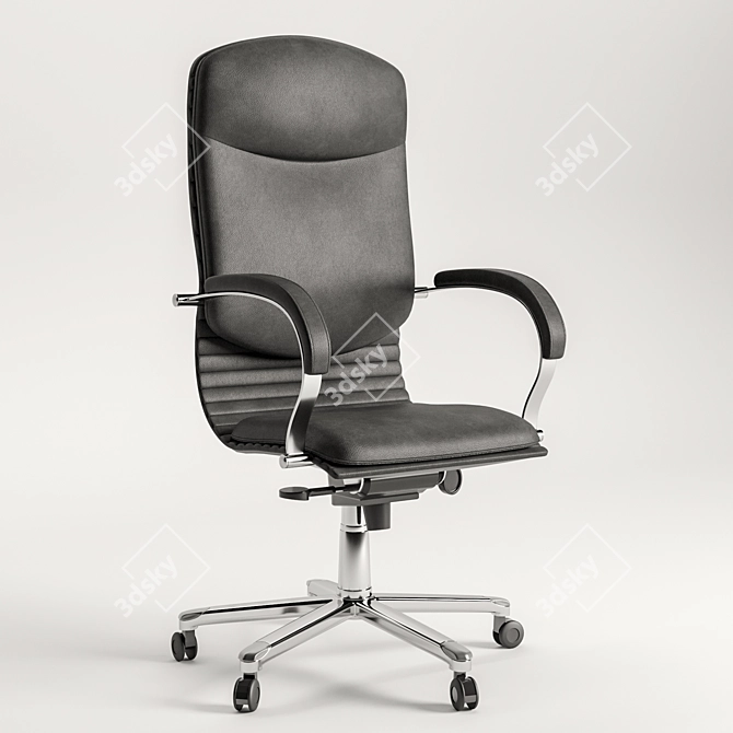 Executive Chair Nova Steel! 3D model image 2