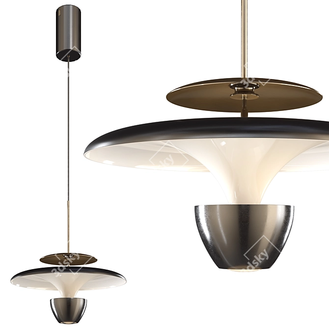 Elegant BERTIL Pendant Lamp 3D model image 6