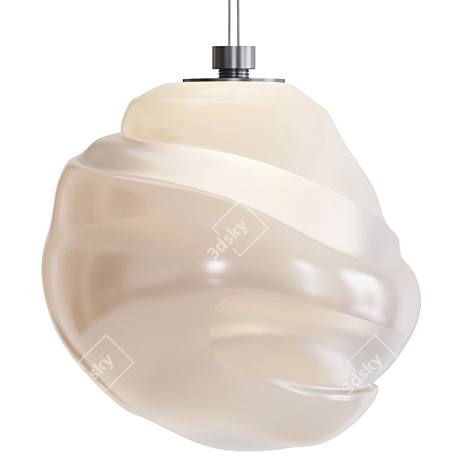 Analog Glass OMAM Pendant Light 3D model image 3