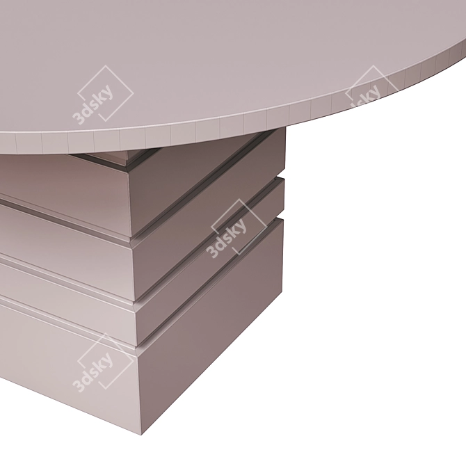 Baker Resort Lanikai Dining Table 3D model image 5