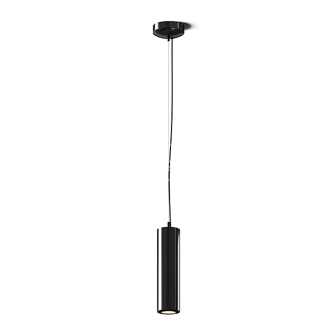 Modern LED Pendant Lamp Fixture 3D model image 3