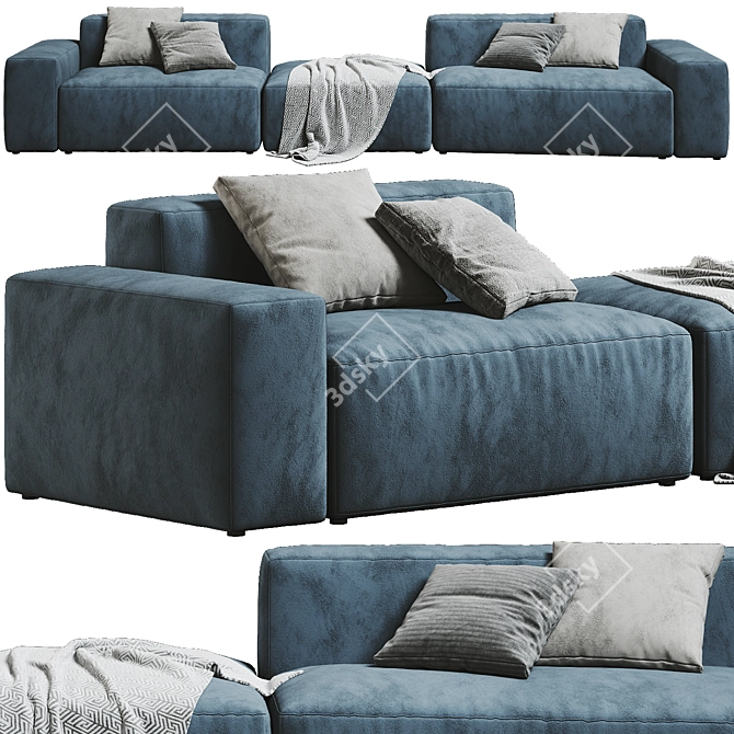 Modern Jesse Daniel 01 Sofa 3D model image 3