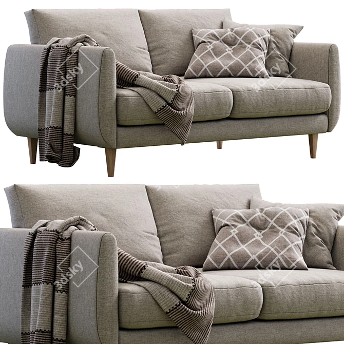 Flat Como Sofa 2016 Edition 3D model image 5