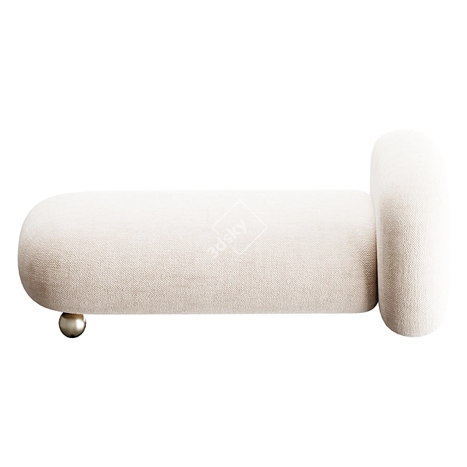 Title: Elegant MORRO Sofa 3D model image 3