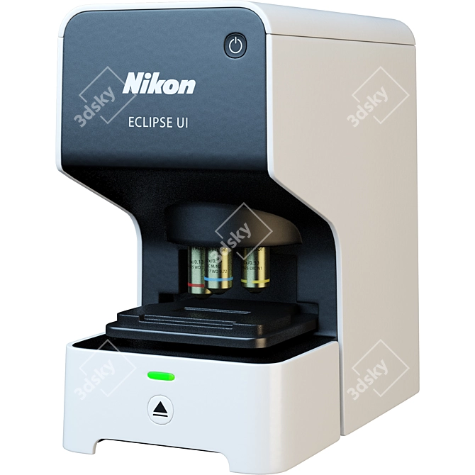 Nikon Eclipse UI 3D Microscope 3D model image 1