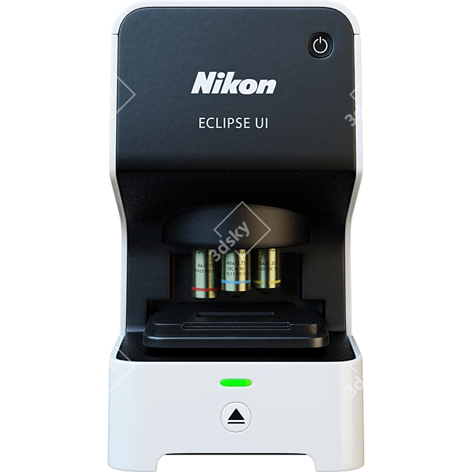 Nikon Eclipse UI 3D Microscope 3D model image 2