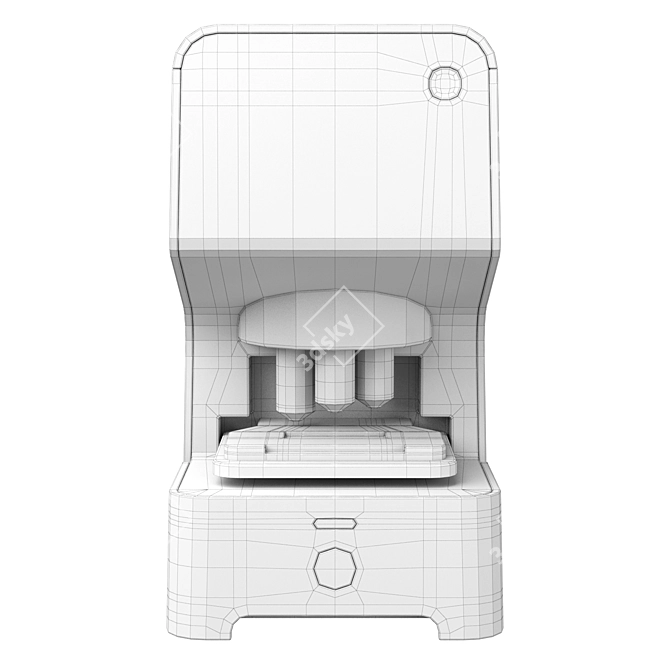 Nikon Eclipse UI 3D Microscope 3D model image 4