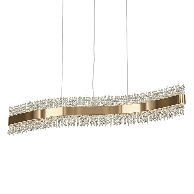 Industrial Pendant Light LUSINE L120 3D model image 1