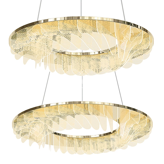 Imperial Loft Pendant Chandelier 3D model image 2