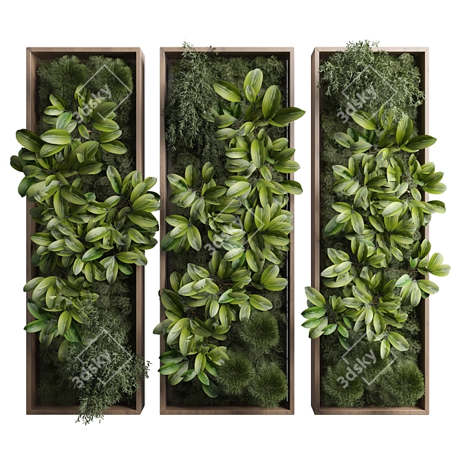 Green Wall Vol 38 3D Model 3D model image 1