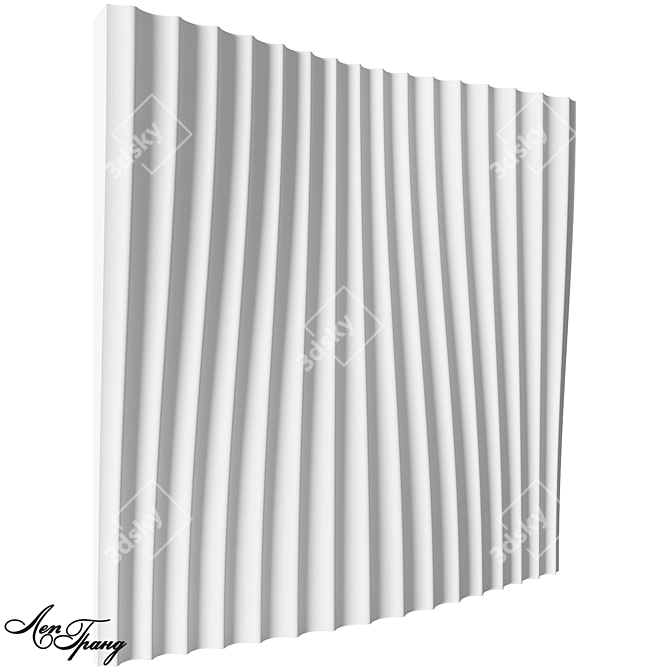 Custom 3D Gypsum Panels by LepGrand 3D model image 2